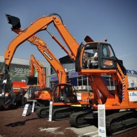 Перегружатель металлолома Doosan DX225LCA MH