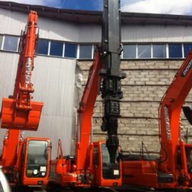 Телескопический экскаватор Doosan S225NLC-V
