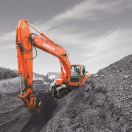 Колесный экскаватор Doosan S210W-V Колесный экскаватор Doosan S210W-V
