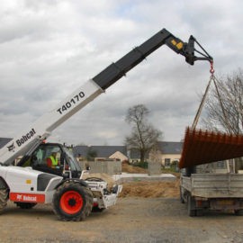 Гусёк, Выдвижная стрела с крюком Bobcat